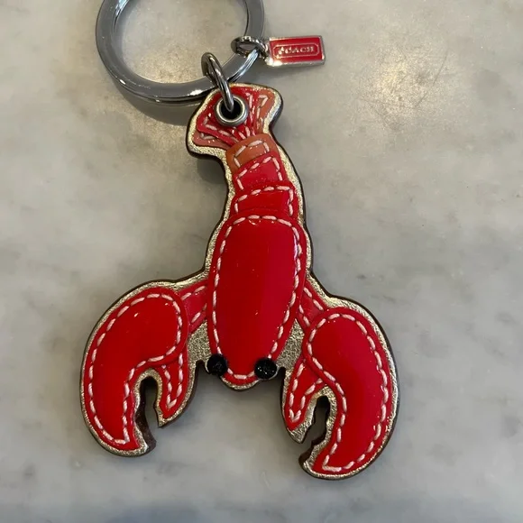 Coach Gold Lobster Bag Charm - Picture 3 of 3